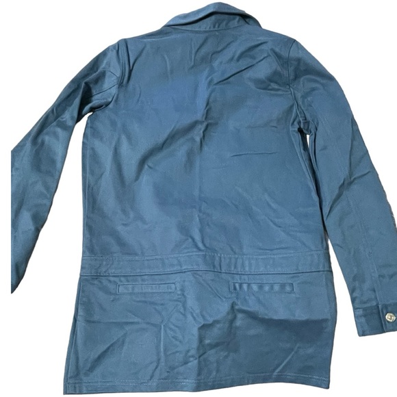 Zara NEW with tags women’s denim utility mini dress. Size M - Picture 3 of 5